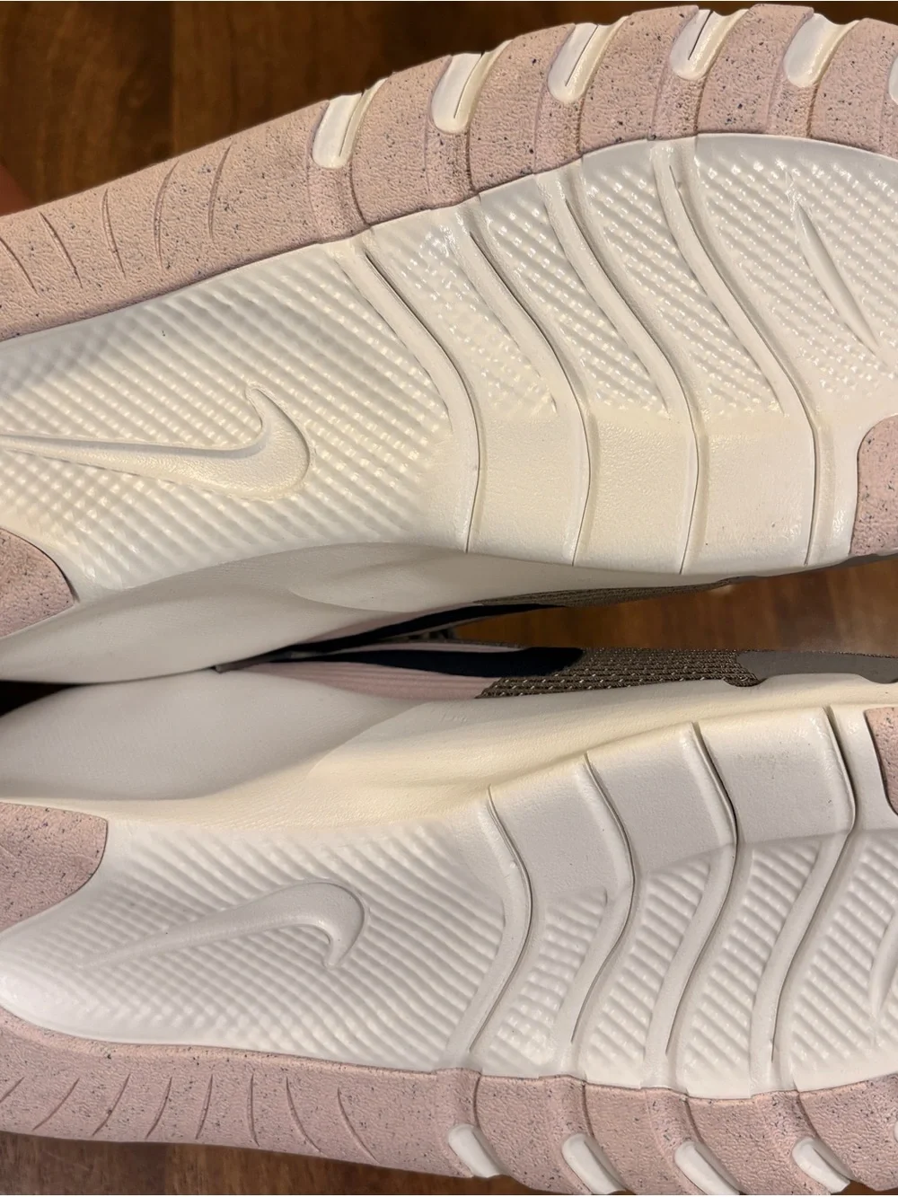 Nike Training Flex Sneakers in Beige 10.5